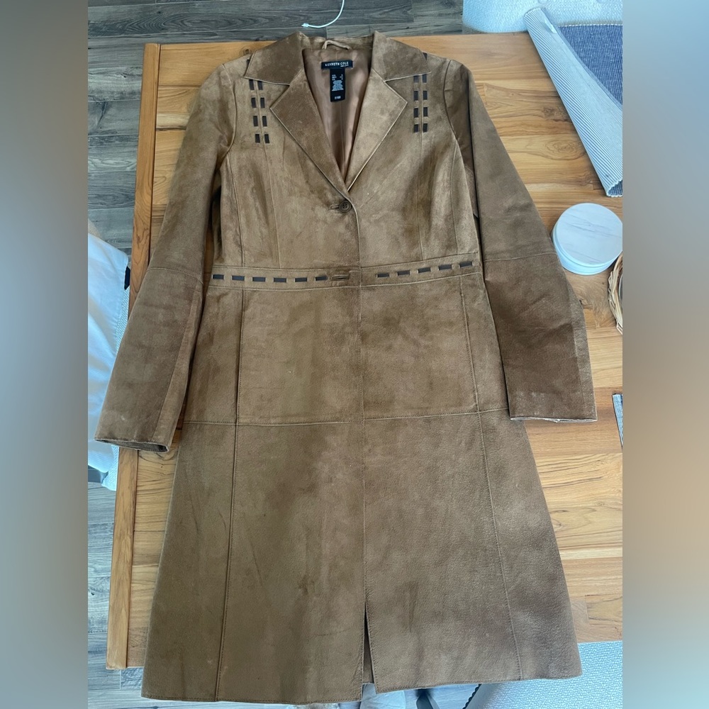 Kenneth Cole Suede Jacket size S